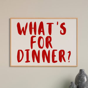 409 000064 Wall art in frame Dineria I Argos The Classic with digital print 48x1.5x33cm