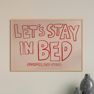 Wall art in frame Slepery Argos The Classic with digital print 48x1.5x33cm