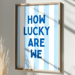 409 000069 Wall art in frame Luckely Argos The Classic with digital print 33x1.5x48cm