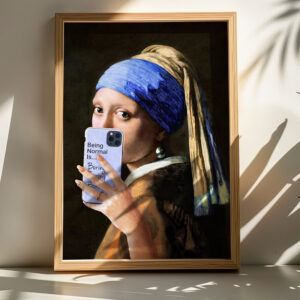 Wall art in frame Dorazen Argos The Classic with digital print 33x1.5x48cm