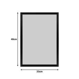 409 000078 1 Wall art in frame Loveser Argos The Classic with digital print 33x1.5x48cm