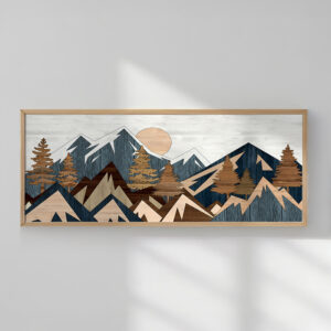 409 000081 Wall art in frame Kalef Argos The Classic with digital print 120x2x50cm