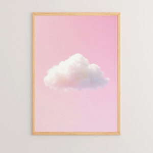 409 000087 Wall art in frame Nerdo Argos The Classic with digital print 33x1.5x48cm