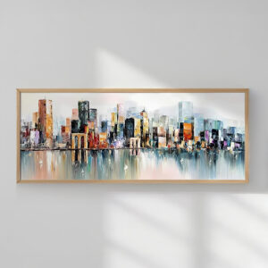 Wall art in frame Oganda Argos The Classic with digital print 120x2x50cm