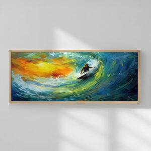 Wall art in frame Copal Argos The Classic with digital print 120x2x50cm