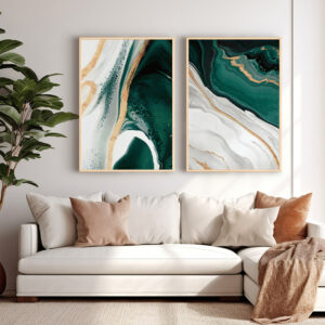 409 000134 Wall art in frame Sesonbe Argos The Classic diptyque with digital print 33x1.5x48cm