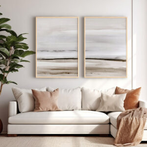 Wall art in frame Vervemy Argos The Classic diptyque with digital print 33x1.5x48cm