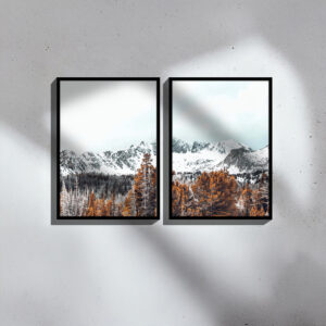 Wall art in frame Essen I Argos The Classic diptyque with digital print 33x1.5x48cm