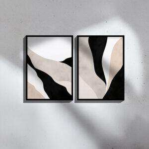 409 000170 Wall art in frame Manua I Argos The Classic diptyque with digital print 33x1.5x48cm