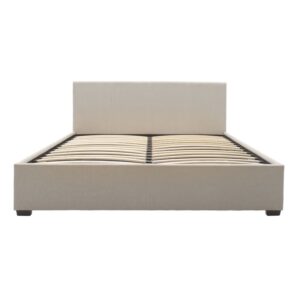 006 000029 2 Double bed Norse Argos The Classic with storage in ivory fabric 160x200cm