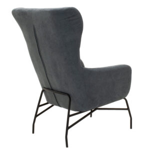 024 000015 1 Armchair Rimbo Argos The Classic fabric in grey color 66x81x102cm