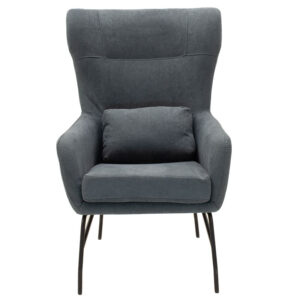 024 000015 3 Armchair Rimbo Argos The Classic fabric in grey color 66x81x102cm