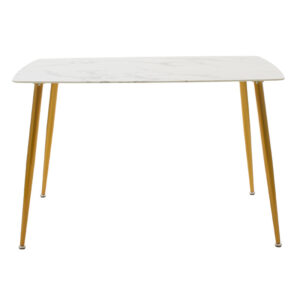 029 000086 2 Dining table Paris Argos The Classic glass 8mm marble pattern-golden 120x80x75cm