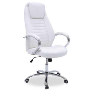 Sonar Argos The Classic manager office chair with PU in white color