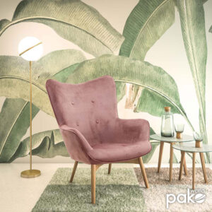 046 000006 1 Armchair Kido Argos The Classic velvet rotten apple color