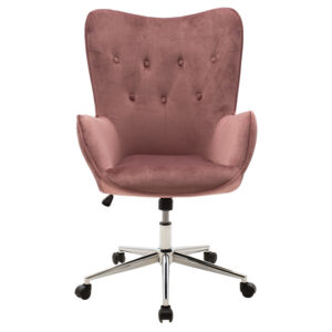 046 000014 3 Manager office chair Kido Argos The Classic in rotten apple velvet color