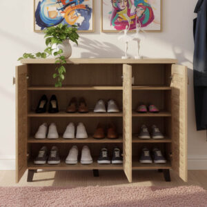 049 000004 2 Shoe cabinet MANTAM Argos The Classic 16 pairs sonoma 115.5x40x92cm