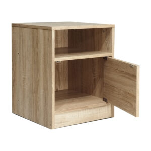 049 000069 1 Bedside Foly Argos The Classic with one drawer sonoma 40x40x50cm