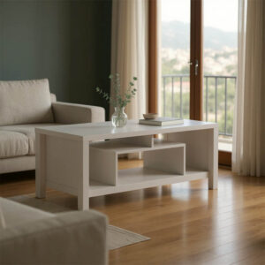 Coffee table Tracy Argos The Classic white-grey 120x60x48.5cm