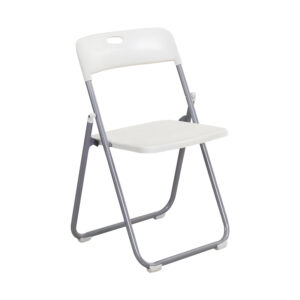 Foldable chair Daxton Argos The Classic PP white-silver 49x46.5x73.5cm