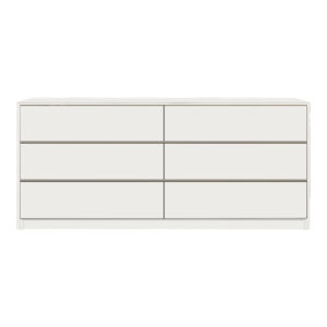 Kuanger Argos The Classic mdf chest of drawers in white shade 120x40x70cm