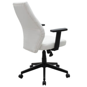 076 000012 1 Manager office chair Benno Argos The Classic with PU in white colour