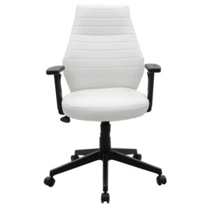 076 000012 3 Manager office chair Benno Argos The Classic with PU in white colour