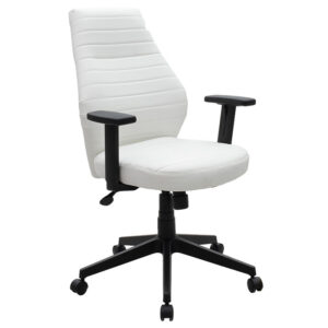 076 000012 Manager office chair Benno Argos The Classic with PU in white colour