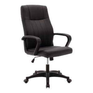 Manager office chair Roby Argos The Classic with PU in black colour