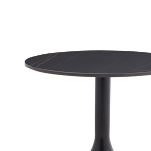 101 000097 2 Coffee table Fabron Argos The Classic black sintered stone D50x52cm
