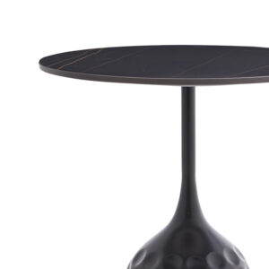 101 000099 2 Coffee table Kousien Argos The Classic black sintered stone D50x60cm