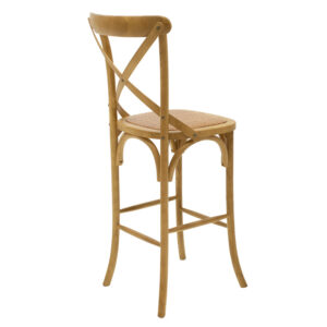 102 000005 1 Bar stool Reid Argos The Classic wood sonoma- brown rattan