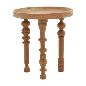 113 000029 2 Side tables set 2pcs Kelly Argos The Classic solid acacia wood natural