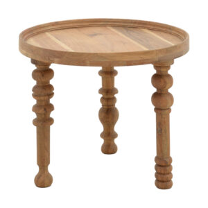113 000029 3 Side tables set 2pcs Kelly Argos The Classic solid acacia wood natural