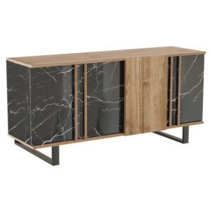 120 000188 1 Buffet Amanda Argos The Classic walnut-black 160x40x78.5cm