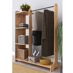 Entrance furniture Renesme Argos The Classic light walnut 106x35x128cm