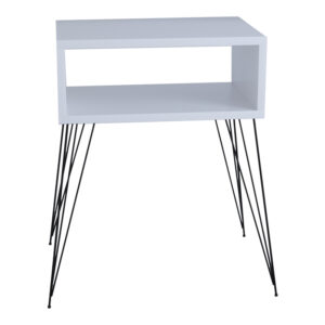 120 000400 2 Nighstand Naida Argos The Classic white melamine 45x30x57cm