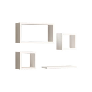 Babine Argos The Classic melamine shelf in white shade 84x15x44cm