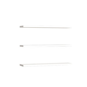 Edna Argos The Classic melamine wall shelf in white shade 60x14.5x1.8cm