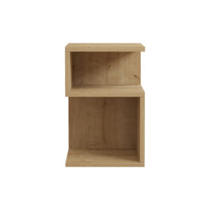 120 000457 2 Caroly Argos The Classic melamine side table in natural shade 29.6x31.4x45cm