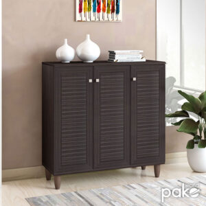 Shoe cabinet SANTΟ Argos The Classic 16 pairs wenge 89.5x34.5x91.5cm