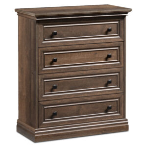 Chest of 4 drawers Mozart Argos The Classic in walnut colour 80x40x96cm