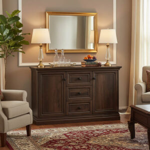 Buffet Mozart Argos The Classic in walnut color 121x40x76,5cm