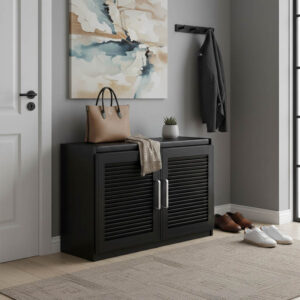 123 000139 Shoe cabinet stool Crispy Argos The Classic 9 pairs wenge 94x34.5x60cm