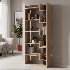 Bookcase Naya Argos The Classic sonoma-anthracite 72x30x182.5cm