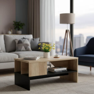 Coffee table Naya Argos The Classic sonoma-anthracite 93x46x43cm