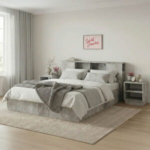 123 000191 1 Double bed Olympus Argos The Classic in antique anthracite colour 160x200 cm