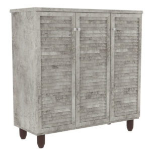 123 000196 1 Shoe cabinet SANTΟ Argos The Classic 16 pairs antique anthracite 89.5x34.5x91.5cm