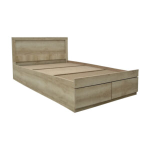 123 000207 1 Single bed Olympus Argos The Classic with drawer castillo-oak 100x200cm