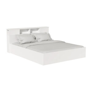 Double bed Olympus Argos The Classic in white colour 160x200 cm